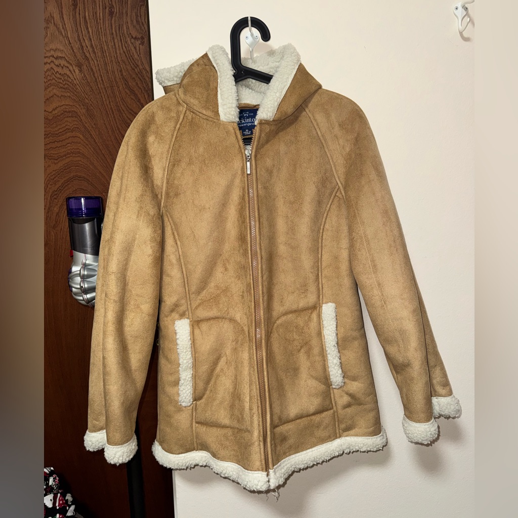 Nwot Mackintosh New England Faux Fur Coat